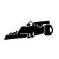 レーシングカー レーシングカー スピード,レース,カーレース,レーシングカー,斜め,自動車,F1,車,乗り物,モータースポーツのシルエット素材