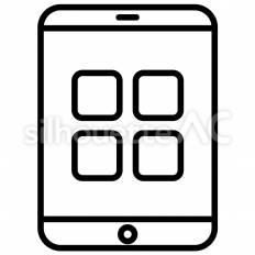 アプリ一覧のアイコン リッチメニュー,アイコン,lineのシルエット素材