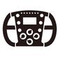 ステアリング ステアリング,F1,ハンドル,スイッチ,ボタン,レーシングカー,レースカー,部品,モータースポーツ,レーシングアイコンのシルエット素材