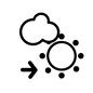 曇りのち晴れ 曇りのち晴れ 天気,天気予報,予報,天気マーク,曇りのち晴れ,曇りのち,曇り,くもり,雲,晴れのシルエット素材