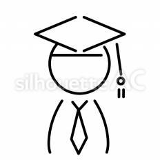 卒業 ピクトグラム,ピクトサイン,アイコンのシルエット素材