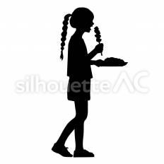 バーベキューの串焼きを食べる 串,食べる,肉のシルエット素材