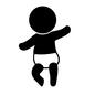 歩く 歩く 歩く,歩行,よちよち,一人歩き,ベビー,赤ちゃん,幼児,赤ん坊,人,人物のシルエット素材
