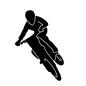 モトクロス モトクロス モトクロス,人物,人,オートバイ,バイク,乗り物,モータースポーツ,乗る,レース,ヘルメットのシルエット素材