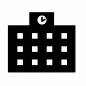 学校 学校,校舎,時計,窓,登校,学び,通学,建物,シンプル,ナチュラルのシルエット素材
