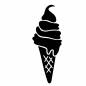 ソフトクリーム ソフトクリーム ソフトクリーム,アイス,冷たい,さくらんぼ,アイスコーン,とける,スイーツ,ビジネス,7月,夏のシルエット素材