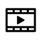 再生ボタン 再生ボタン ウェブ,パーツ,ボタン,プレイ,動画,再生,フィルム,ムービー,再生ボタン,横長のシルエット素材