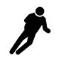 ランナー ランナー 野球選手,ランナー,走る,走塁,盗塁,人物,ピクトグラム,野球,スポーツ,全身のシルエット素材
