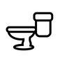 トイレ トイレ,洋式トイレ,トイレタンク,水洗トイレ,便座,便器,下水道,上下水道,インフラ,インフラストラクチャーのシルエット素材