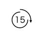 15分 15分経過,時間,15分,時計回り,矢印,15,15秒,時刻,15分後,タイマーのシルエット素材