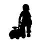 子供 子供 人,人物,人間,子,子供,全身,幼少,車,遊ぶ,幼児のシルエット素材