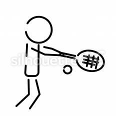 テニス部 ピクトグラム,ピクトサイン,アイコンのシルエット素材