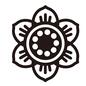 蓮の花 蓮の花 蓮の花,ハスの花,蓮,ハス,上から,花弁,花びら,円,丸,二重丸のシルエット素材