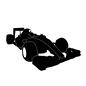 レーシングカー レーシングカー スピード,レース,カーレース,レーシングカー,自動車,F1,フロント,車,レーサー,運転するのシルエット素材