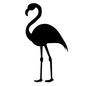 フラミンゴ フラミンゴ,動物,鳥類,動物園,生き物,夏,横向き,バカンス,リゾート,デフォルメのシルエット素材