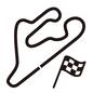 サーキット サーキット,レーシングコース,チェッカーフラッグ,フラッグ,旗,コース図,コースレイアウト,モータースポーツ,レーシングアイコン,アイコンのシルエット素材