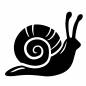カタツムリ カタツムリ カタツムリ,生き物,全身,横向き,ツノ,ゆっくり,渦巻き,1匹,虫,梅雨のシルエット素材