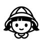 園児 園児 園児,子供,幼児,女の子,通園,通園帽,帽子,笑顔,アップ,幼稚園のシルエット素材