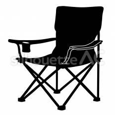 折りたたみ椅子 椅子,折りたたみ,座るのシルエット素材