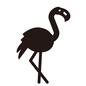 フラミンゴ フラミンゴ フラミンゴ,横向き,細い足,長い足,野鳥,足を曲げる,生物,生き物,鳥,トリのシルエット素材