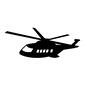 ヘリコプター ヘリコプター,ヘリ,災害ヘリ,消防災害ヘリコプター,ドクターヘリ,乗り物,飛ぶ,横向き,報道ヘリ,航空機のシルエット素材