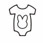 ボディスーツ ベビー服,服,ファッション,ベビー用品,赤ちゃん用品,育児用品,ベビーグッズ,育児,子育て,お世話のシルエット素材