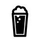 ビール ビール ビール,グラス,コップ,泡,グラスビール,炭酸,生ビール,一杯,酒,飲み会のシルエット素材