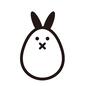 イースターエッグ イースターエッグ ウサギ,うさぎ,かわいい,イースターエッグ,イースター,エッグ,タマゴ,卵,復活祭,キリスト教のシルエット素材