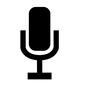 マイク マイク マイク,マイクマーク,音声検索,音声,音声認識,録音,音声入力,側面,卓上マイク,アイコンのシルエット素材