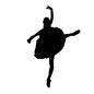 バレリーナ バレリーナ ダンサー,バレリーナ,クラシックバレエ,クラシック,バレエ,踊る,ダンス,女性,全身,バレエポーズのシルエット素材