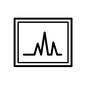 波形 波,心電図,心臓,心音,グラフ,データ,波形,モニター,陣痛,線のシルエット素材