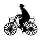 自転車に乗る警官 自転車に乗る警官 自転車,乗り物,パトロール,乗る,人物,人,警察官,police,policeman,警官のシルエット素材