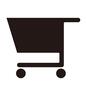 カート カート,買い物カート,ショッピングカート,スーパー,買い物,カゴ,ショッピング,買い物カゴ,横向き,買物のシルエット素材