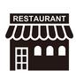 レストラン レストラン レストラン,英語,日除け,ひよけ,店舗テント,ファミレス,ファミリーレストラン,外観,格子,入口のシルエット素材