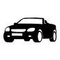 車 車 自動車,乗り物,四輪車,動く,走る,模型,車,オープンカー,走行,カーのシルエット素材