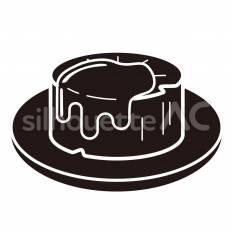 大根の田楽 大根,田楽,味噌のシルエット素材