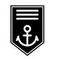 ミリタリーワッペン ミリタリーワッペン ミリタリーワッペン,ワッペン,5角形,錨,錨模様,横線,エンブレム,紋章,軍,アンカーのシルエット素材