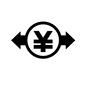 エクスチェンジ エクスチェンジ 両替,経済,エクスチェンジ,レート,為替,円,日本円,マーク,硬貨,コインのシルエット素材
