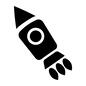 ロケット ロケット,小型ロケット,宇宙船,宇宙ロケット,発射,乗り物,飛ぶ,宇宙,サイエンスフィクション,SFのシルエット素材
