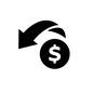 ダウン ダウン ドル,ドル安,金融,ファイナンス,お金,矢印,下がる,減少,減る,為替のシルエット素材