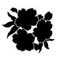 桜 桜 桜,さくら,サクラ,花,桜の花,葉,葉っぱ,アップ,上から,花びらのシルエット素材