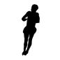 体操 体操 回転,床運動,ゆか,体操,体操競技,競技,スポーツ,運動,演技,ポーズのシルエット素材