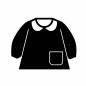 園児服 保育園,幼稚園,こども園,卒業式,服,園児,制服,長袖,ポケット,子供のシルエット素材