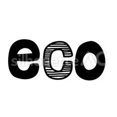 eco eco,エコ,エコロジーのシルエット素材