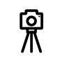 カメラ カメラ,三脚,デジカメ,デジタルカメラ,記念写真,写真,一眼レフ,カメラマン,写真館,ヘアサロンのシルエット素材