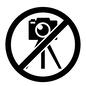 撮影禁止 写真撮影,撮影禁止,禁止,禁止マーク,丸,斜線,カメラ,三脚,撮影機材,撮影機器のシルエット素材