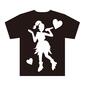 アイドルグッズ アイドルグッズ アイドルグッズ,Tシャツ,女性アイドル,アイドル歌手,ハート,半袖,応援グッズ,コンサート,ライブ,芸能人のシルエット素材