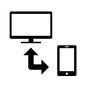 リンク リンク リンク,パソコン,同期,スマートフォン,スマホ,モバイル,端末,インターネット,ネット,タブレットのシルエット素材