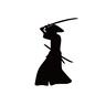 剣士 侍,剣士,武士,刀,構え,動き,日本,伝統,人物,男性のシルエット素材