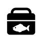 クーラーボックス クーラーボックス 釣り,フィッシング,保存,魚入れ,クーラーバッグ,ボックス,魚,アイスボックス,クーラーボックス,保冷のシルエット素材